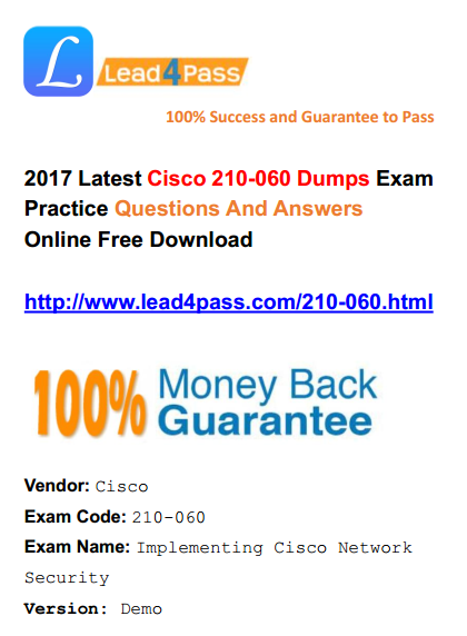 210-060 dumps