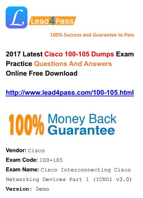 100-105 dumps