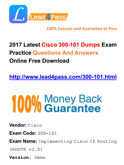 300-101 dumps