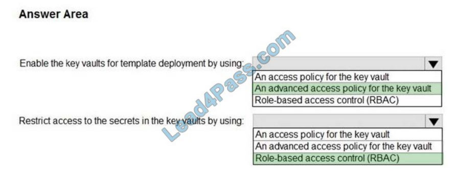 lead4pass az-301 exam questions q2-1