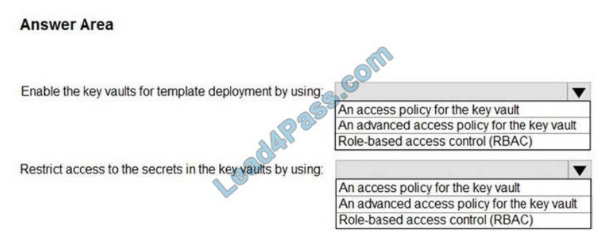 leads4pass az-301 exam questions q2