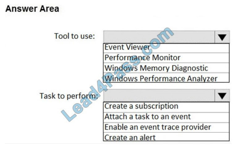 [2021.1] lead4pass md-100 exam questions q11