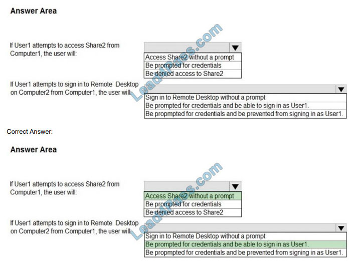 [2021.1] lead4pass md-100 exam questions q5