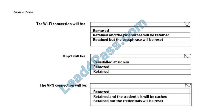 [2021.1] lead4pass md-100 exam questions q6