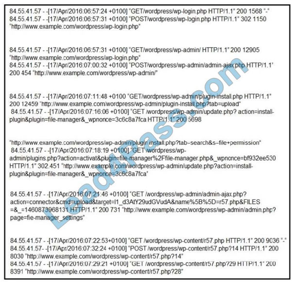 cisco 300-215 exam questions q2